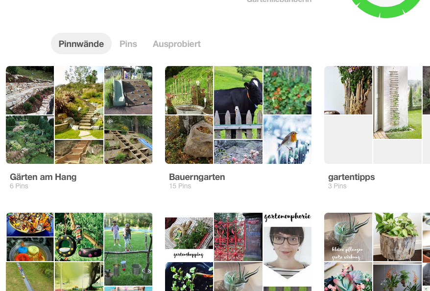 Garteneuphorie auf Pinterest