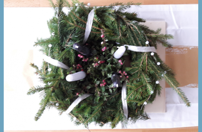 Selbstgemacht: Adventskranz binden